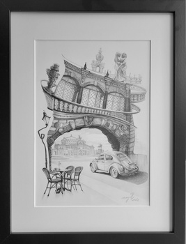 Wolf, Brama Jerzego, Drezno, Oryginał