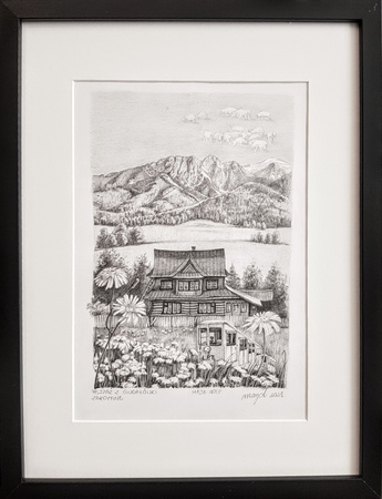 Wolf, Pejzaż z Gubałówki. Zakopane oryginał