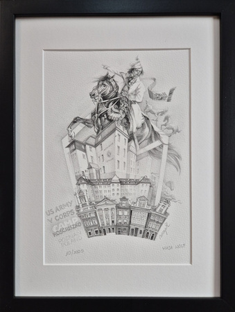 Maja Wolf, US Army CORPS V Camp Kościuszko, Poznań, Poland