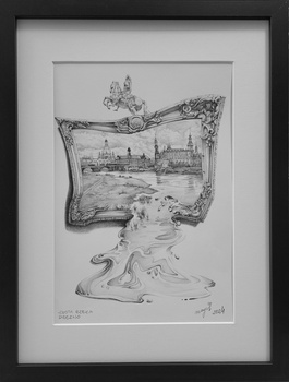 Maja Wolf, Złota rzeka, Drezno, Oryginał