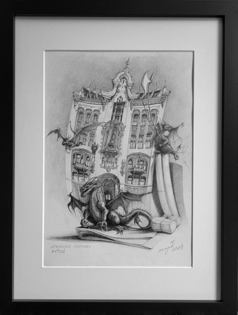 Wolf, Łódź. Strażnicy historii, oryginalny rysunek