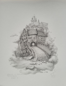 Wolf, Spacer w Chmurach. Grudziądz