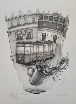 Wolf, Tarnów, Kawa w tramwaju