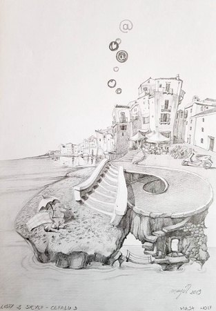 Wolf, Listy z Sycylii: Cefalu 3 oryginał