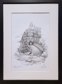 Wolf, Spacer w Chmurach. Grudziądz oryginał