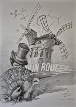 Maja Wolf, Młyny życia. Paryż - oryginał