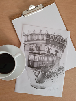 Wolf. Tarnów. Kawa w Tramwaju. Oryginał