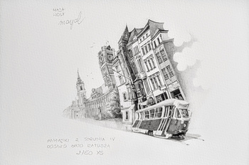 Wolf, Pamiątki z Torunia IV: Odjazd spod Ratusza