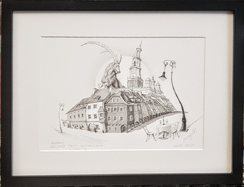 Wolf, Poznań. Kolacja przy koziołkach