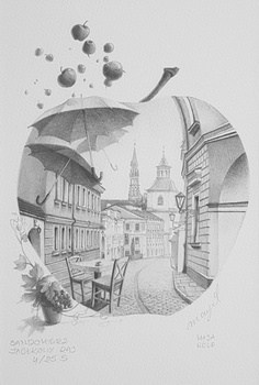 Wolf, Sandomierz. Jabłkowy raj